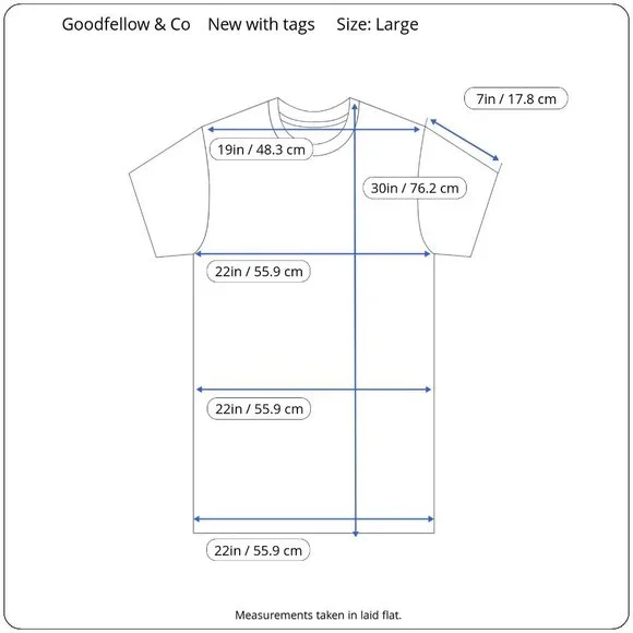 Goodfellow & Co Mens Gray Crewneck Short Sleeve Casual T-Shirt Size Large - Picture 5 of 10